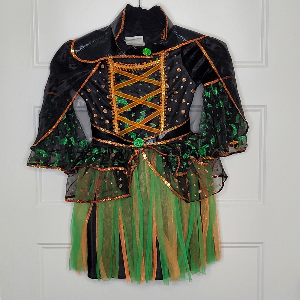 Teetot Childs Size 5-6 Witch Costume